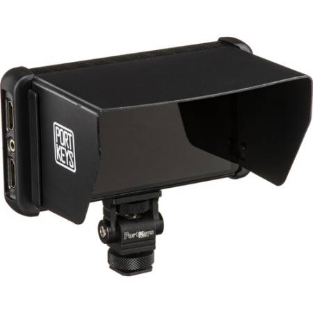 Portkeys PT5 II - monitor, osłona przeciwsłoneczna